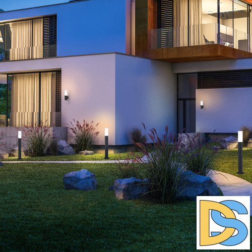 Садовый светильник Elektrostandard 1419 TECHNO чёрный