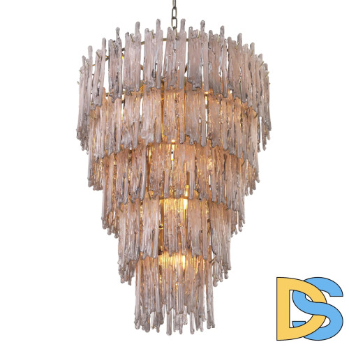 Подвесная люстра Delight Collection Saint Roch KG1258P-12 chrome/silver