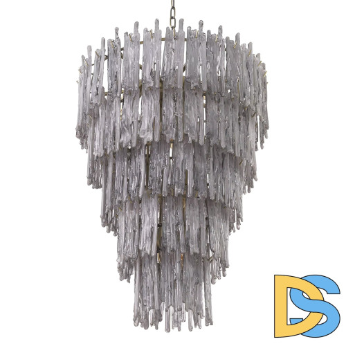 Подвесная люстра Delight Collection Saint Roch KG1258P-12 chrome/silver