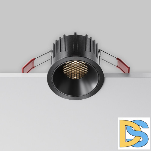 Встраиваемый светильник Maytoni Alfa LED DL043-01-15W3K-RD-B-1