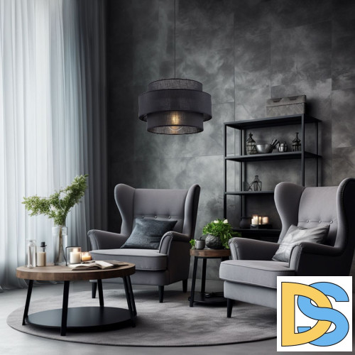 Подвесная люстра TK Lighting 4999 Calisto Black a066911