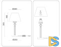 Настольная лампа Ambrella Light High Light Heigh Light LH71027