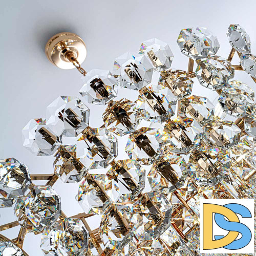 Подвесная люстра Modelux ML.7550.24 GD