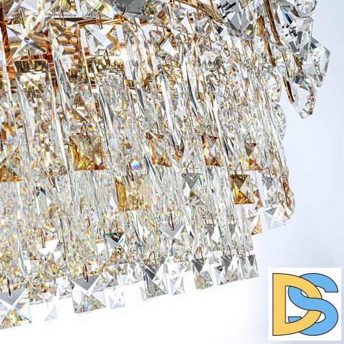 Подвесная люстра Modelux ML.7550.24 GD