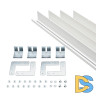 Рамка для встраиваемой установки панелей Arlight BX6060 White 023867