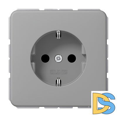 Розетка штепсельная Schuko Jung CD1520BFGR