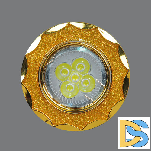 Встраиваемый светильник Elvan TCH-16-MR16-5.3-Yl-Gl