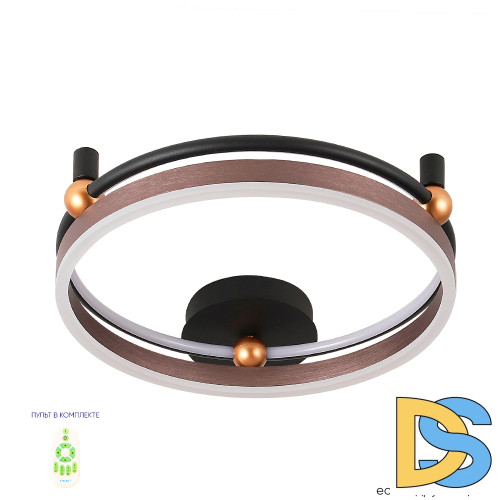 Потолочный светильник Crystal Lux FERNANDO PL48W LED COFFEE/BLACK