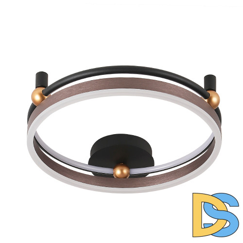 Потолочный светильник Crystal Lux FERNANDO PL48W LED COFFEE/BLACK