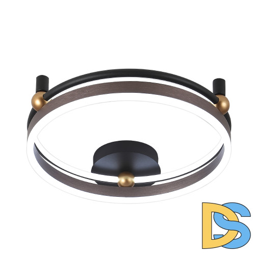 Потолочный светильник Crystal Lux FERNANDO PL48W LED COFFEE/BLACK