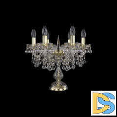 Настольная лампа Bohemia Ivele Crystal 1409L/6/141-39 G
