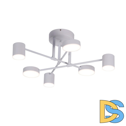 Потолочная светодиодная люстра Kink Light Мекли 07649-6D,01(4000K)