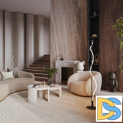 Торшер Maytoni Tau MOD166FL-L15B3K