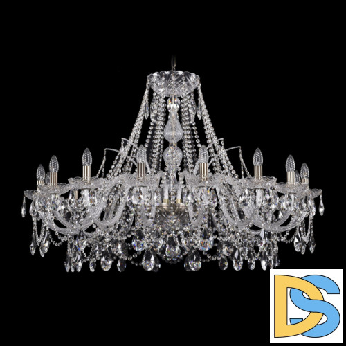 Подвесная люстра Bohemia Ivele Crystal 1411/16/400 Pa