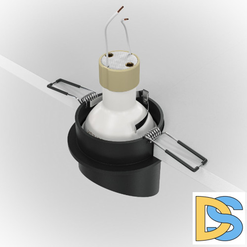 Встраиваемый светильник Maytoni Technical Lipari DL044-01-GU10-B