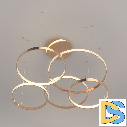 Подвесная люстра Eurosvet Posh 90175/5 медный a045415