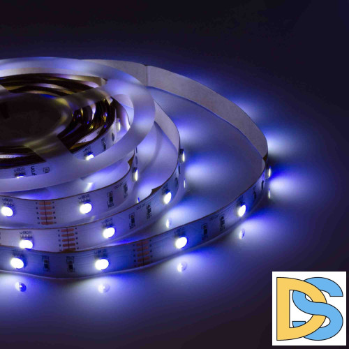 Светодиодная лента Apeyron 12В СТ 7,2Вт/м smd5050 30д/м IP20 360Лм/м 5м RGBW 00-100
