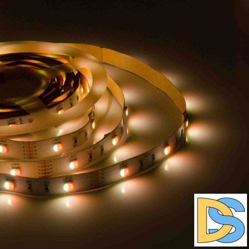 Светодиодная лента Apeyron 12В СТ 7,2Вт/м smd5050 30д/м IP20 360Лм/м 5м RGBW 00-100