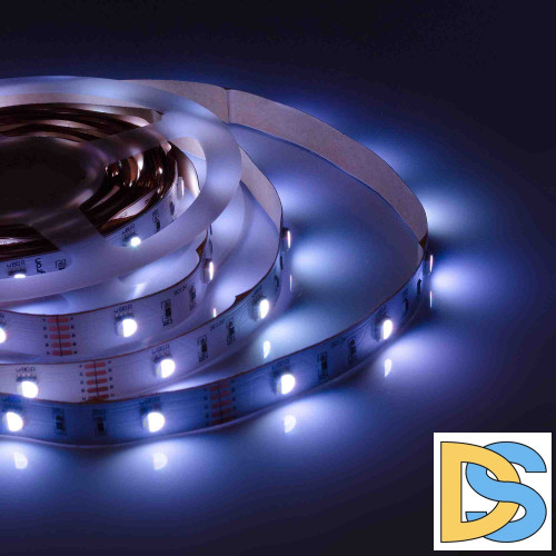 Светодиодная лента Apeyron 12В СТ 7,2Вт/м smd5050 30д/м IP20 360Лм/м 5м RGBW 00-100