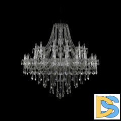 Подвесная люстра Bohemia Ivele Crystal 1415/24+12/530 Ni