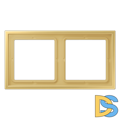 Рамка двухместная Jung LSZME982BFC