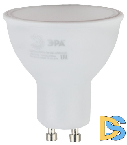 Лампа светодиодная Эра GU10 5W 4000K LED MR16-5W-840-GU10 R Б0050689