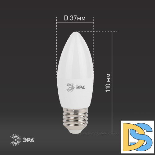 Лампа светодиодная Эра E27 11W 4000K LED B35-11W-840-E27 Б0032983