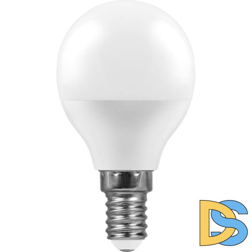 Лампа светодиодная Feron E14 11W 4000K Шар Матовая LB-750 25947