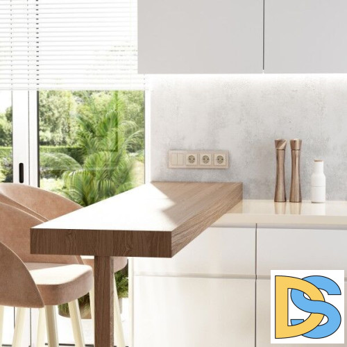 Рамка на 4 поста Werkel Acrylic айвори 4690389190551 W0042743 a062134