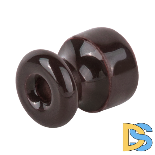 Комплект изоляторов без винта Werkel 100 шт. (коричневый) Ретро W6431414