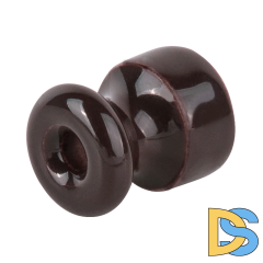 Комплект изоляторов без винта Werkel 100 шт. (коричневый) Ретро W6431414