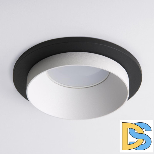 Встраиваемый светильник Elektrostandard 114 MR16 белый/черный 4690389168994