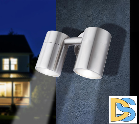 Уличный настенный светодиодный светильник Globo Style 3207-2L