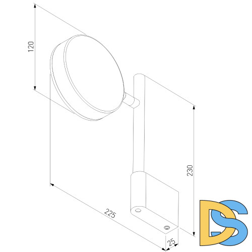 Бра Elektrostandard Tobi 4690389199943 a064593