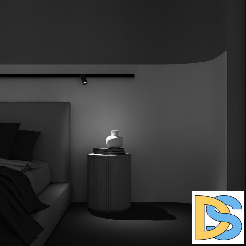 Трековый магнитный светильник Maytoni Focus Led TR032-2-5W3K-M-BBS