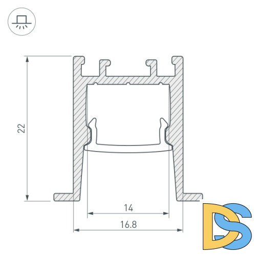 Профиль Arlight SL-COMFORT 031771