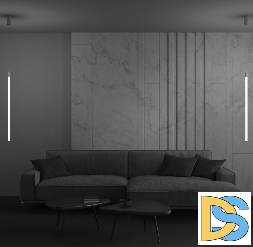 Подвесной светодиодный светильник Maytoni Technical Ray P022PL-L20W3K