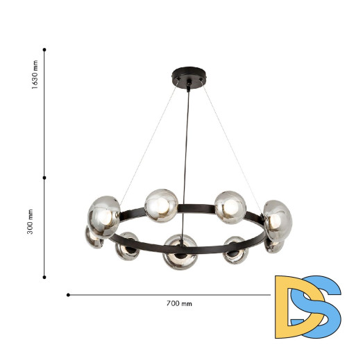 Подвесная люстра Favourite Svamp 4517-9P