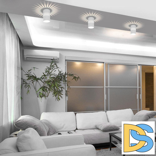 Накладной светильник Elektrostandard DLS026 7W 4200К белый