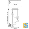 Каскадная люстра Lightstar Caramello 796169