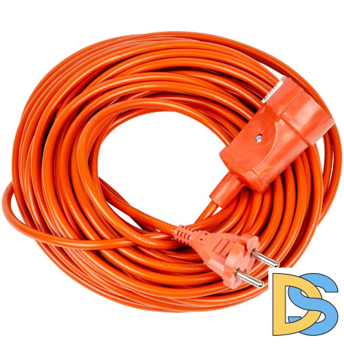 Удлинитель Uniel YX10-101 /UCK-1N/2x1,00/20M/O ORANGE UL-00010794