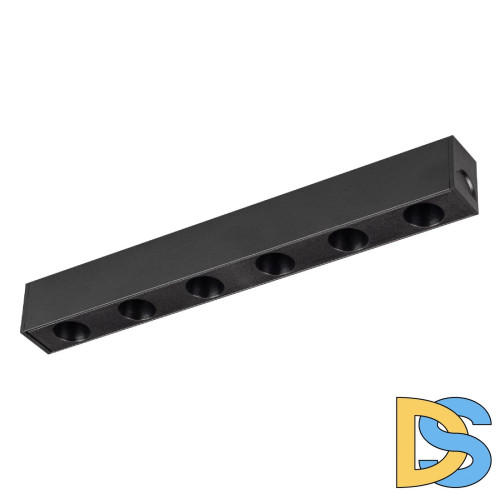 Трековый магнитный светильник Arlight MAG-DOTS-25-L200-6W Day4000 (BK, 30 deg, 24V, DALI) 046322