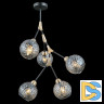 Люстра на штанге Illumico IL0263-5PSQ-79 BK AB