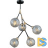 Люстра на штанге Illumico IL0263-5PSQ-79 BK AB