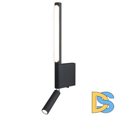 Настенный светодиодный светильник Elektrostandard Sarca 4690389180583 40111/LED черный a057584