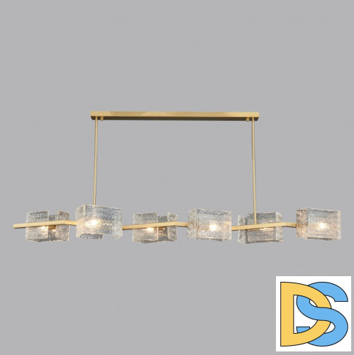 Подвесная люстра iLamp Dallas 2078-6L BR