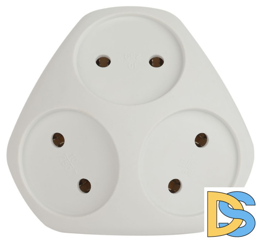 Разветвитель электрический Эра SPx-3-W Б0053481