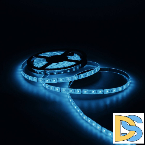 Светодиодная влагозащищенная лента Gauss 7,2W/m 30LED/m 5050SMD холодный белый 5M 311000307