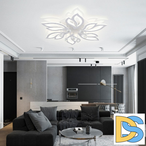 Потолочная светодиодная люстра Natali Kovaltseva Sand LED LAMPS 81241