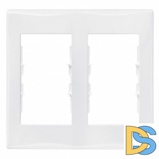 Рамка 2-ая (двойная), Белый, серия Sedna, Schneider Electric
